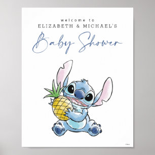 Poster Disney's Stitch   Accueil Baby shower