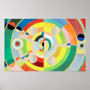 Poster Disque-Relief   Robert Delaunay  