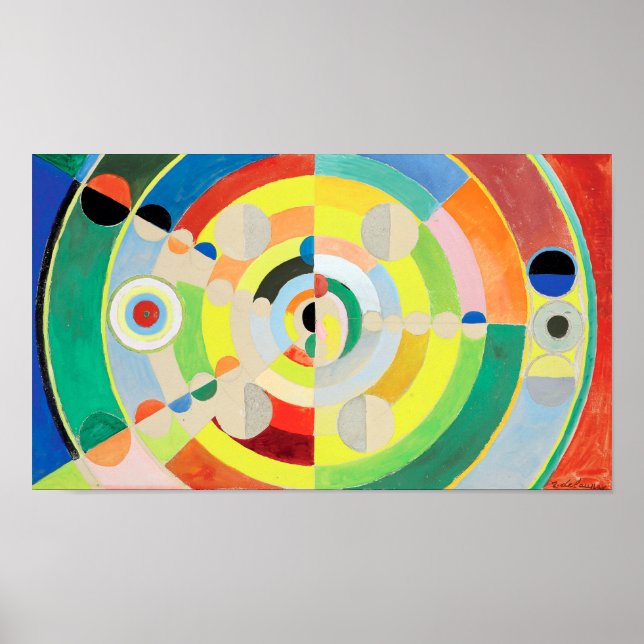Poster Disque | Robert Delaunay | (Devant)
