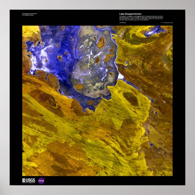 Poster Dissapointage du lac (Devant)