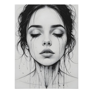 Poster Dissolution du paysage