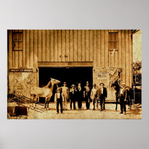 Poster Distillerie de whiskey de Sechrist, York,