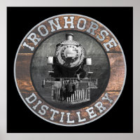 Distillerie vintage En Bois Et Métal