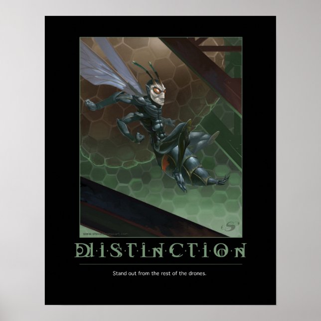 Poster Distinction (Devant)