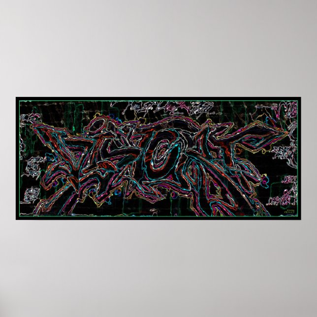 Poster Distorsion (Devant)