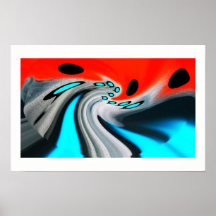 Poster Distorsion cosmique