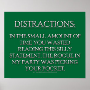 Poster Distractions