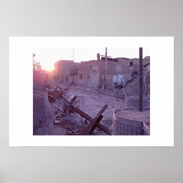 Poster District de Jolan, Falloujah Iraq (Devant)