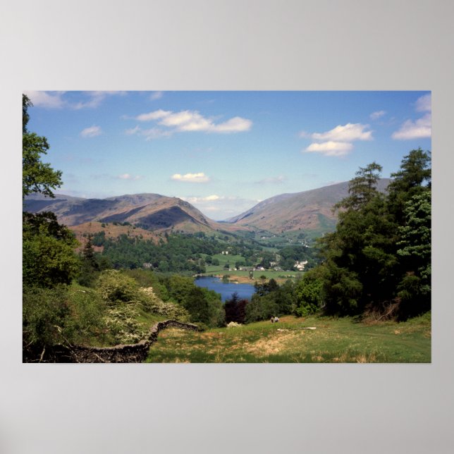 Poster District du lac Grasmere Angleterre (Devant)