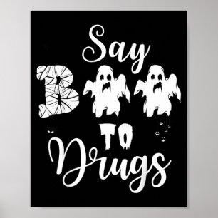 Poster Dites Bouh aux Drogues, Semaine de Sensibilisation