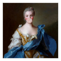 Divas Bubble Gum avec Papillon Bleu