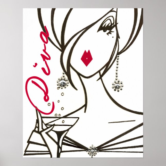 Poster Divas Rule ! imprimer (Devant)