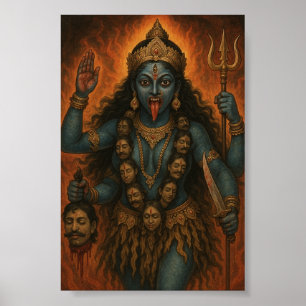 Poster Divine feminine Kali déesse