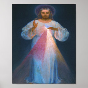 Poster Divine Miséricorde Original Par Kazimirowski