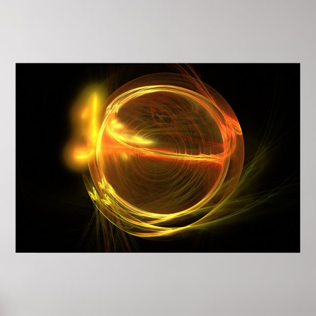 Poster division de l'atome (Devant)