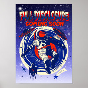 Poster Divulgation complète à venir   Astronaute Flottant