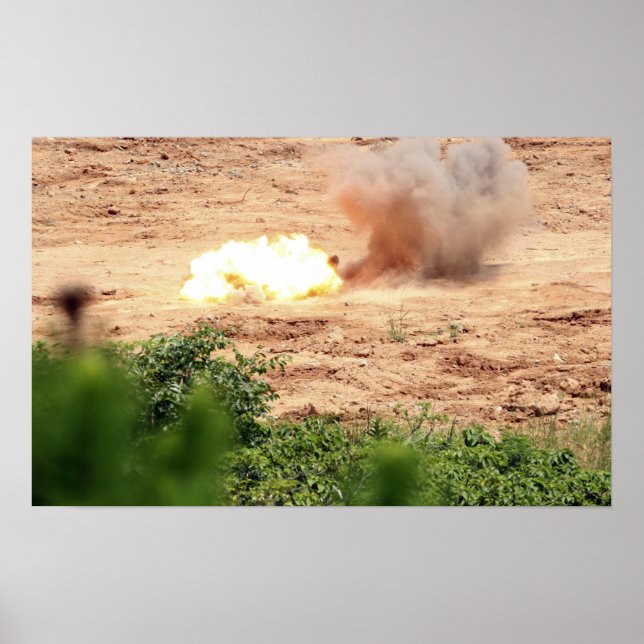 Poster Dix blocs de TNT d'une demi-livre (Devant)