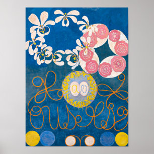 Poster Dix plus grandes, no 1, Enfance   Hilma af Klint  