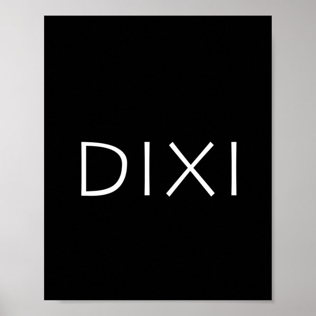 Poster Dixi (Devant)