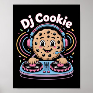 Poster Dj Cookie Christmas Dj Vibes