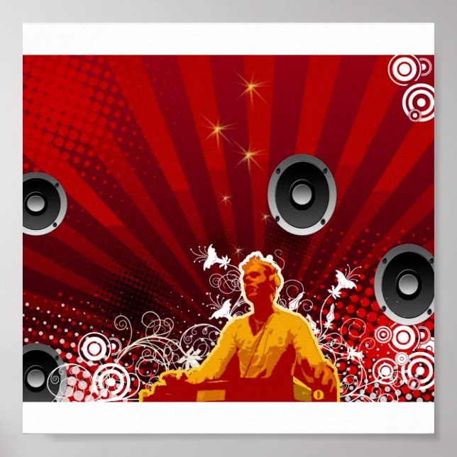 Poster DJ joli (Devant)