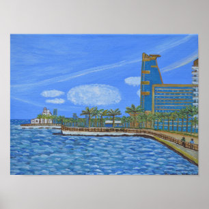 Poster Djeddah arabie saoudite