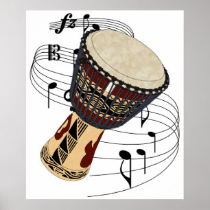 Poster Djembe