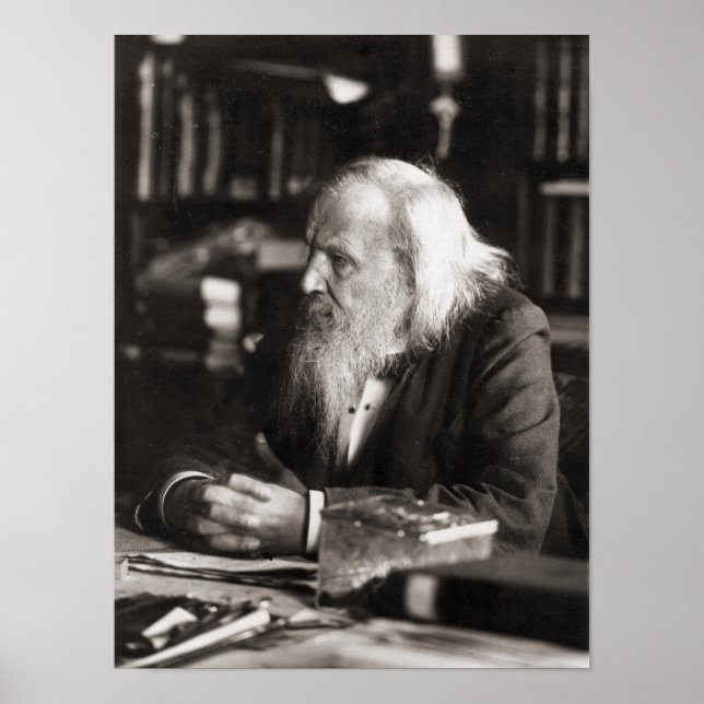 Poster Dmitri Mendeleïev (Devant)