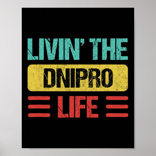 Poster Dnipro Ukraine 2  (Devant)