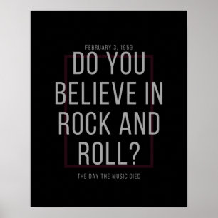 Poster Do You Believe In Rock And Roll?