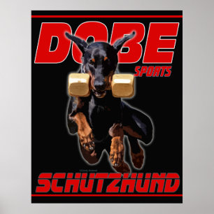 Poster Dobe Sports Schutzhund Récupérer la conception