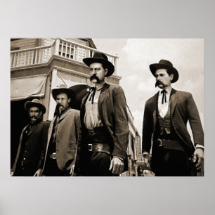 Poster Doc Holliday et le Tombstone des terres