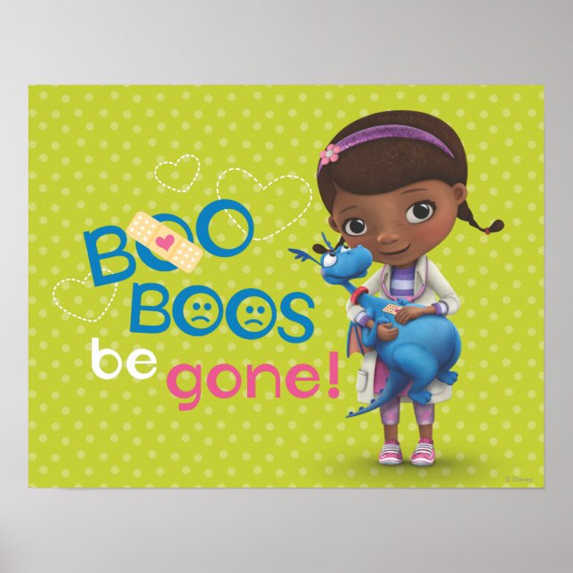 Poster Doc McStuffins et Stuffy - Boo Boos Be Gone (Devant)