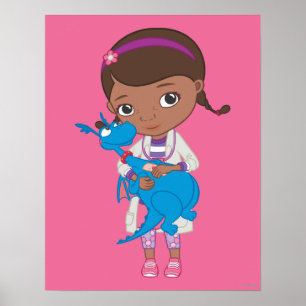 Poster Doc McStuffins tenant du Stuffy