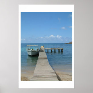 Poster Dock in the Sun