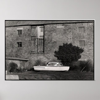 Poster Dock sec en Dorset