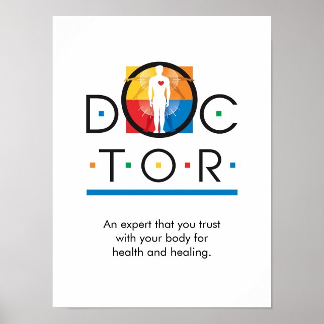 Poster "Docteur" (Devant)