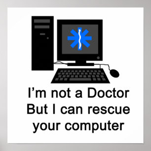 Poster Docteur en informatique