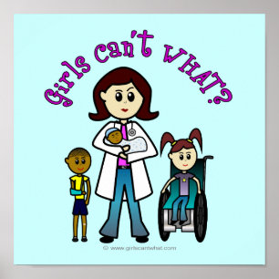 Poster Docteur lumière fille