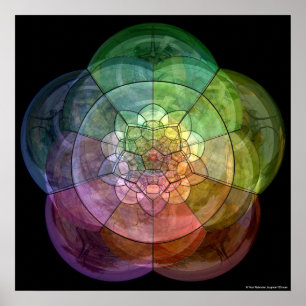 Poster Dodécaplex (120 cellules)