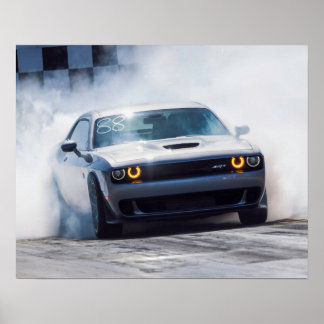 Poster Dodge Challenger Hellcat