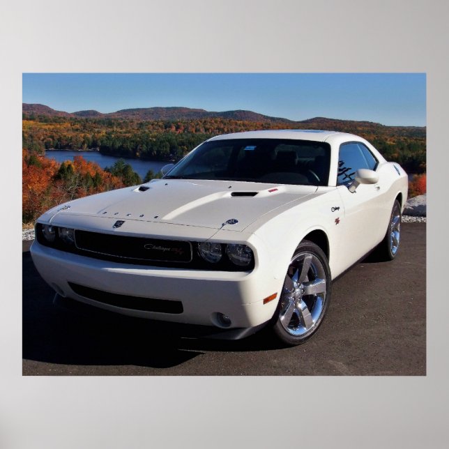 Poster Dodge Challenger R/T 2009 (Devant)
