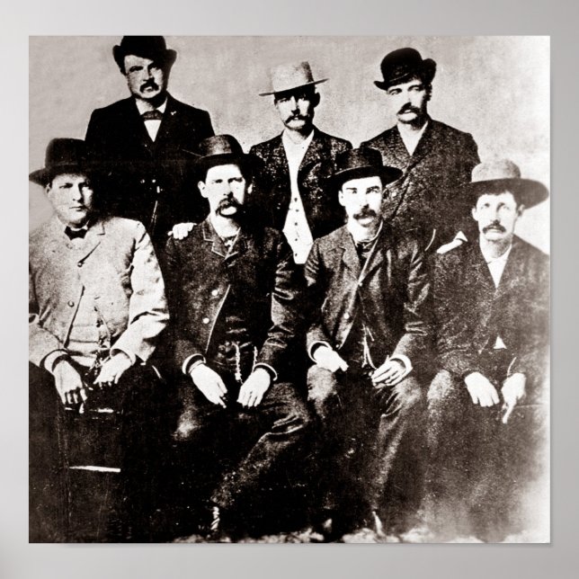 Poster Dodge City "Commission de la paix" vers 1883 (Devant)