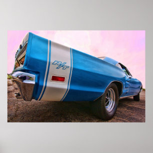 Poster Dodge Coronet 1969 R/T