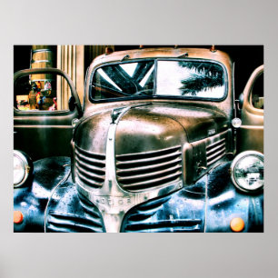 Poster Dodge dans le style