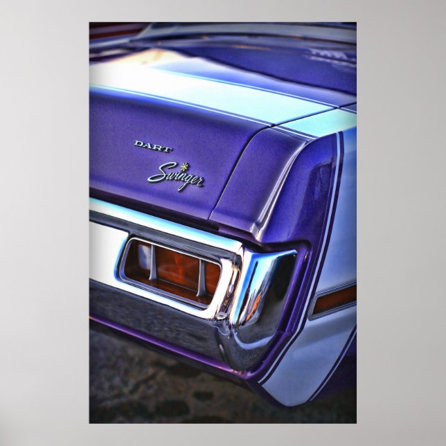 Poster Dodge Dart Swinger 1970 (Devant)