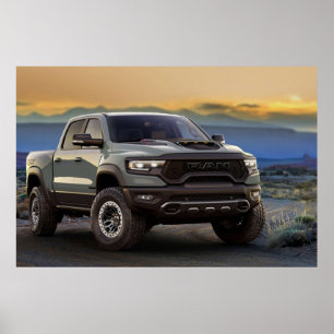 Poster Dodge Ram 1500 TRX