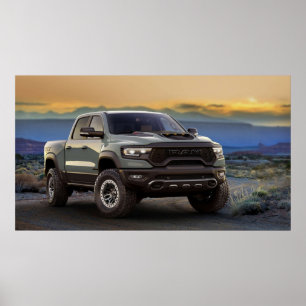 Poster Dodge Ram 1500 TRX