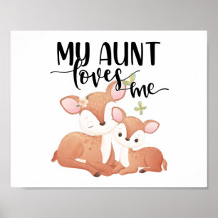 Poster Doe et Fawn Ma tante m'aime