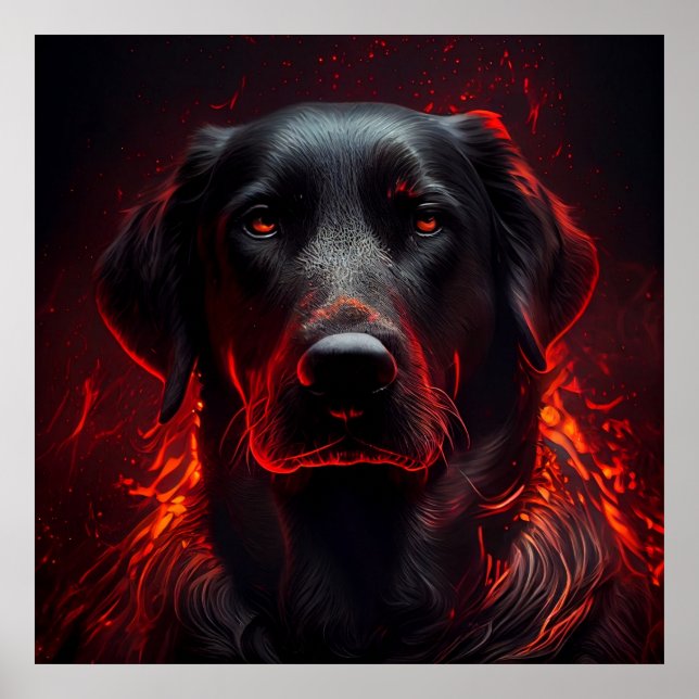 Poster Dog (Devant)